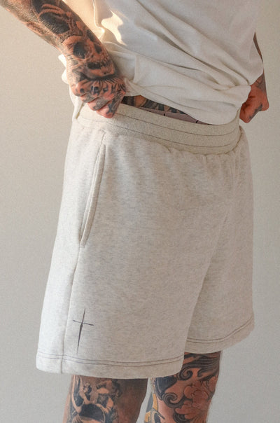 Lounge Shorts - Marl grey